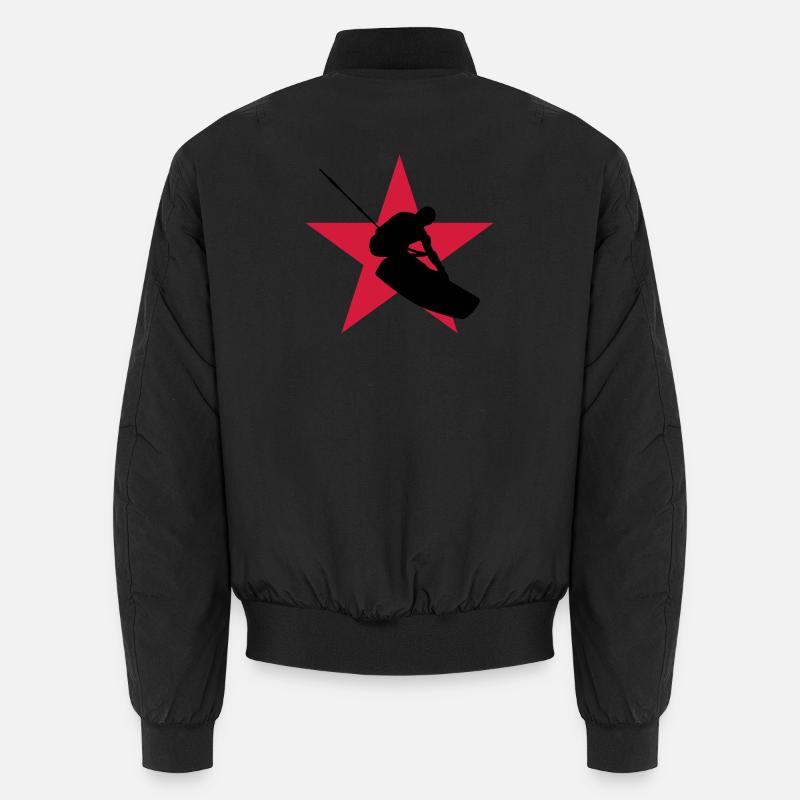 Kitesurfen / Kitesurfer / Kiteboarden / Kitesurf Unisex Bomberjacke