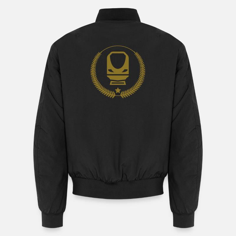 Railway Railwayman Cheminot Train Eisenbahn Unisex Bomber Jacket