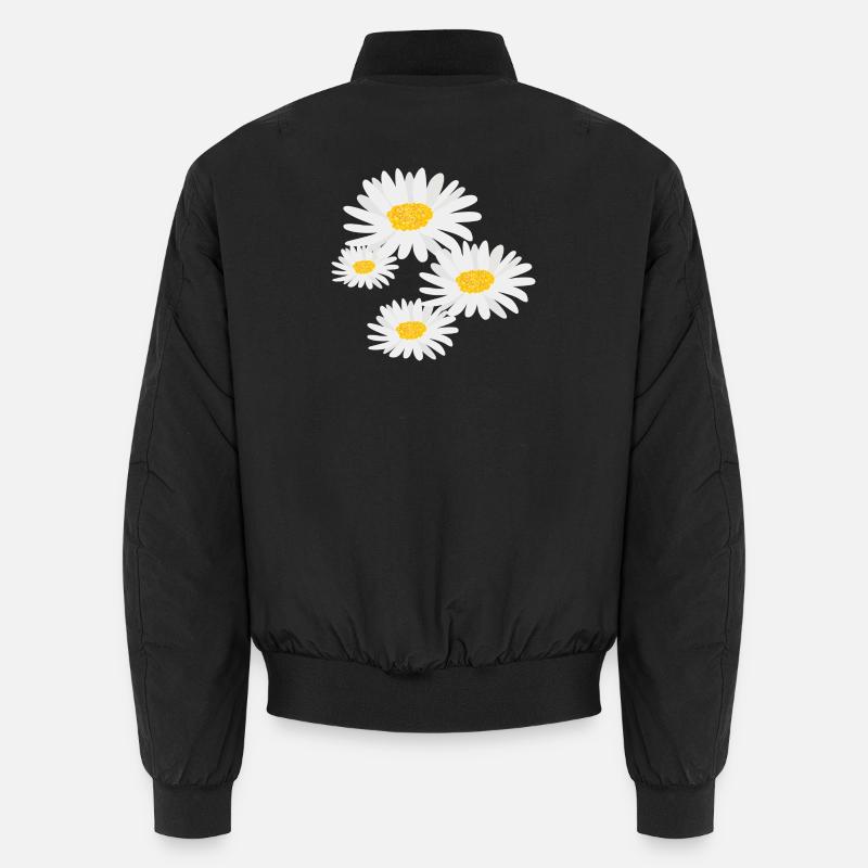 Marguerites de fleurs Bomber unisexe