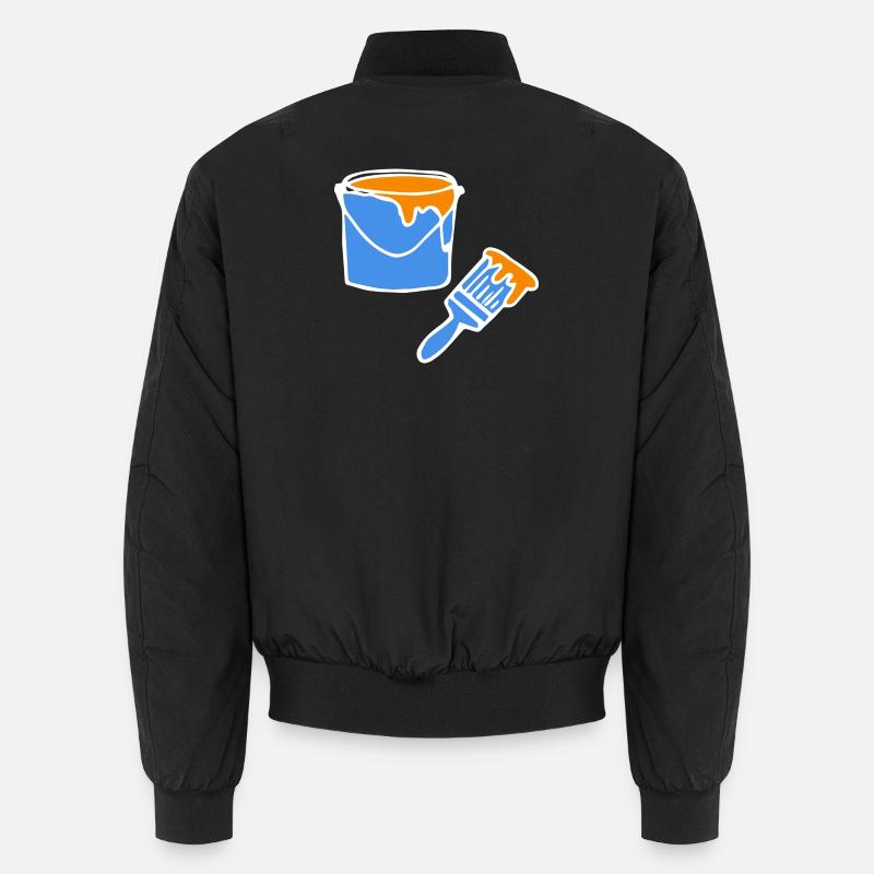 Peintre peintre - Bomber unisexe - noir