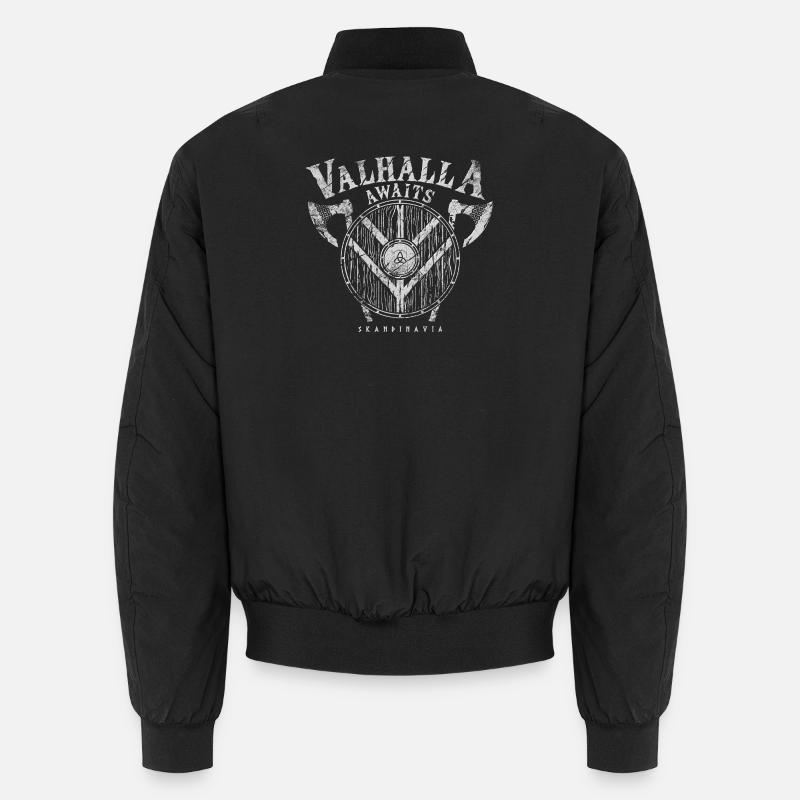 Valhalla Awaits Unisex Bomberjacke