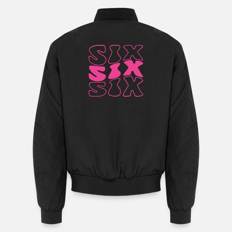 Six 6e anniversaire pour les filles de 6 ans Bomber unisexe