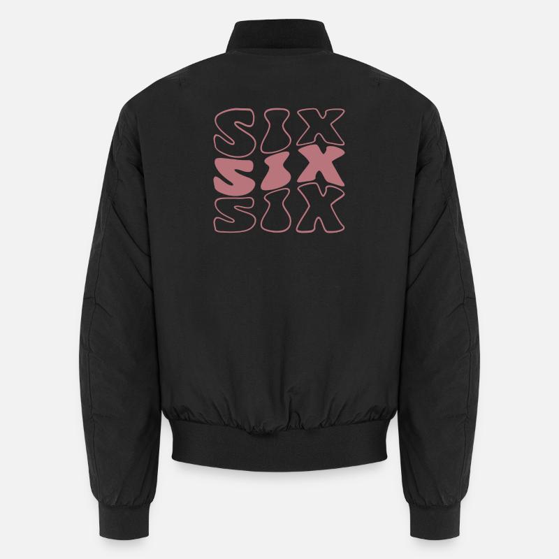 Six filles de 6e anniversaire 6 ans Bomber unisexe