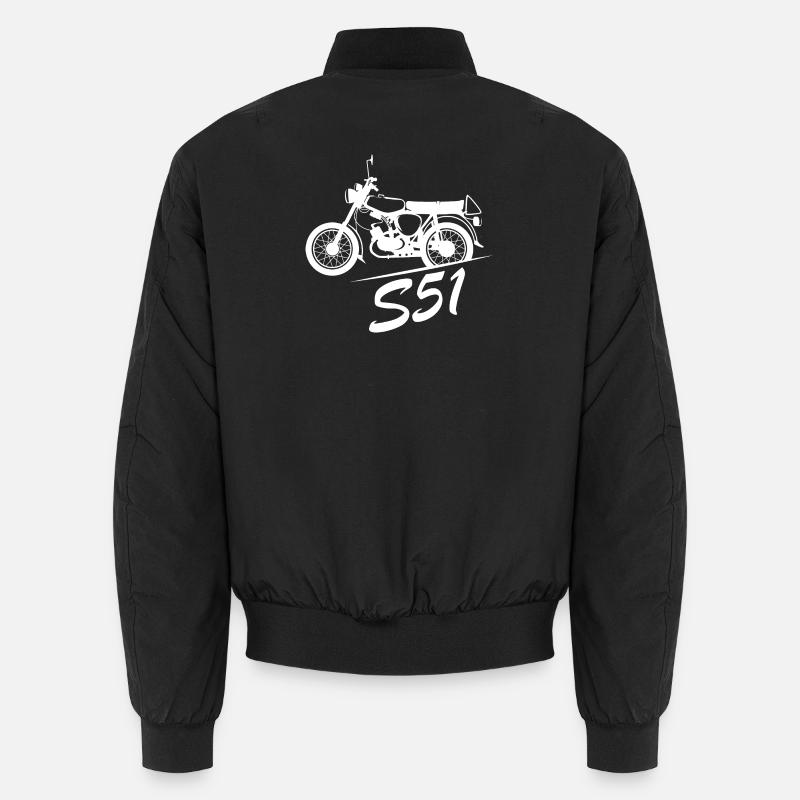 Simson S51 Symbol Nostalgie GDR Mobyl Amis Bomber unisexe