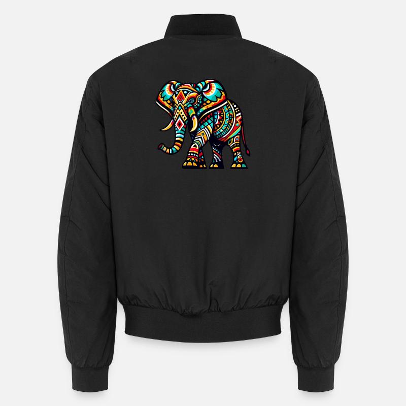 Elefant Unisex Bomberjacke