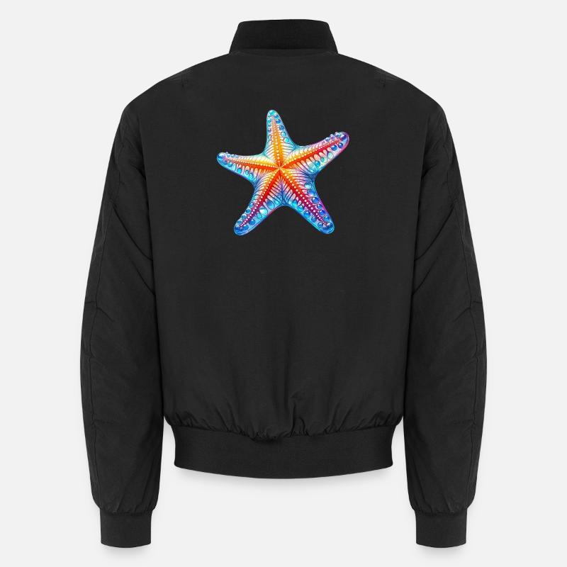 Starfish - Unisex Bomber Jacket - black