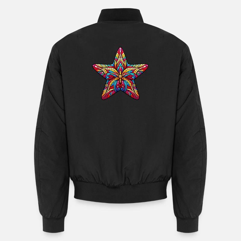 Starfish - Unisex Bomber Jacket - black