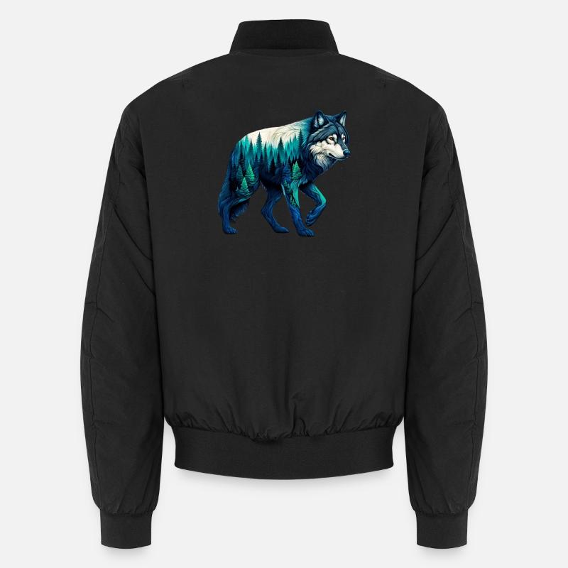 Loup Bomber unisexe