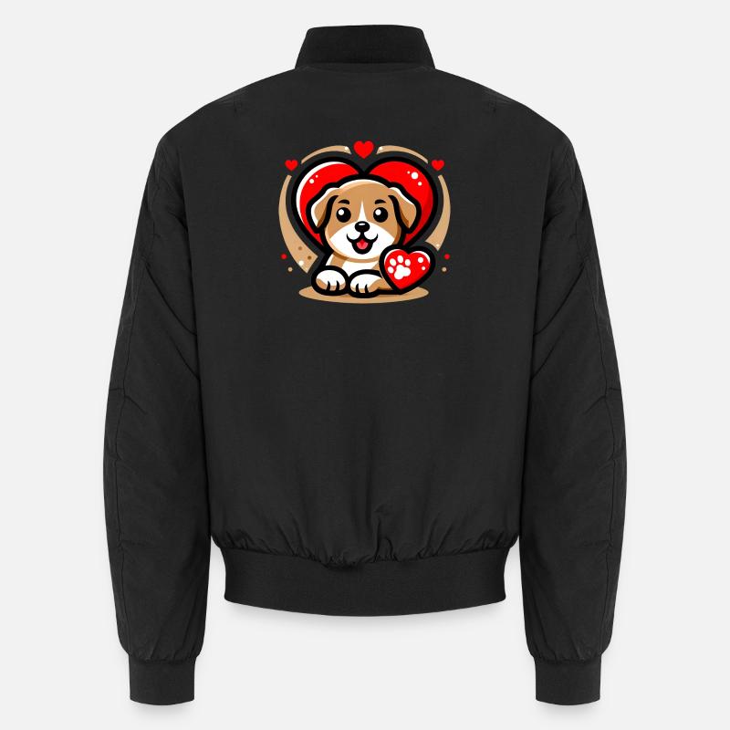 Amour De Chien 1 Bomber unisexe