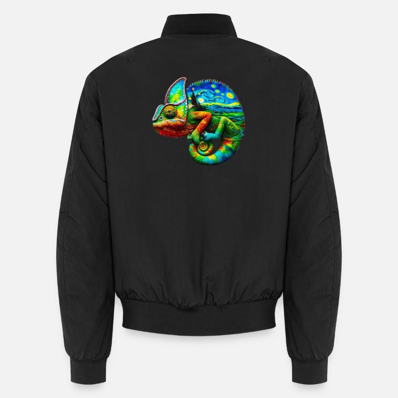 Van Gogh Chameleon Unisex Bomber Jacket