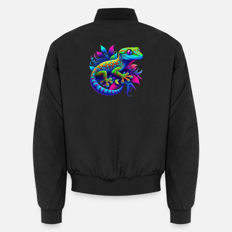 Gecko Unisex Bomber Jacket