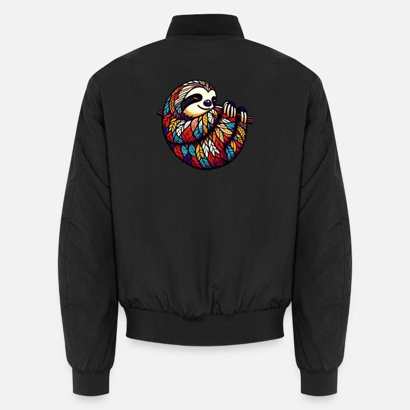 Faultier Unisex Bomberjacke