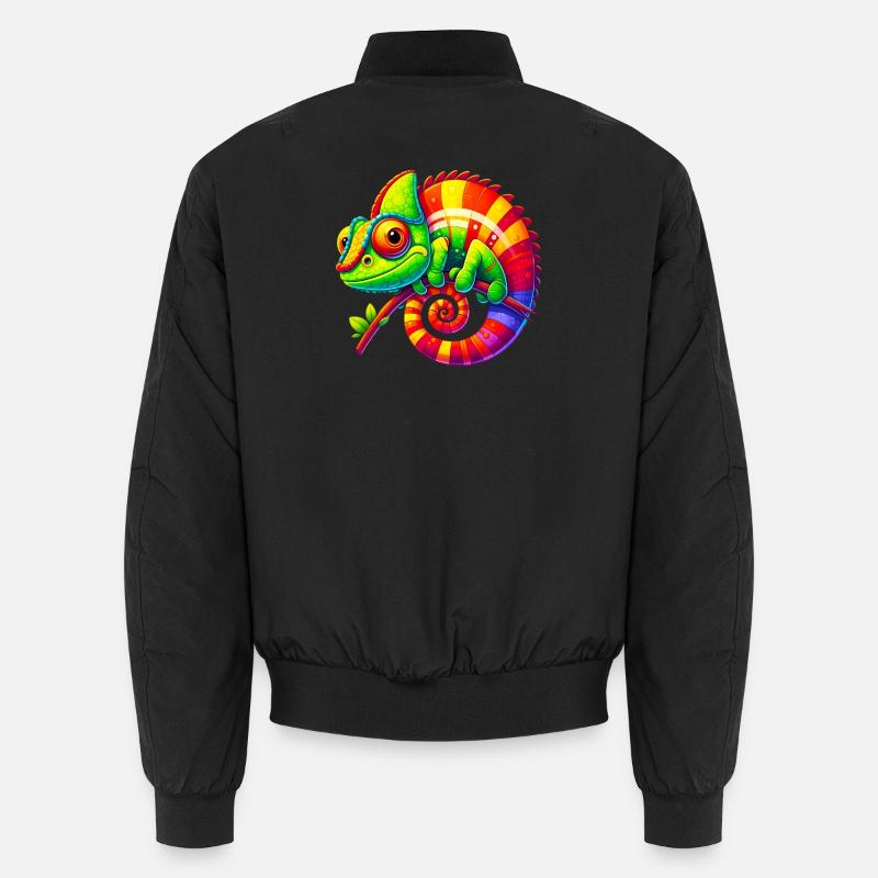Chameleon - Unisex Bomber Jacket - black