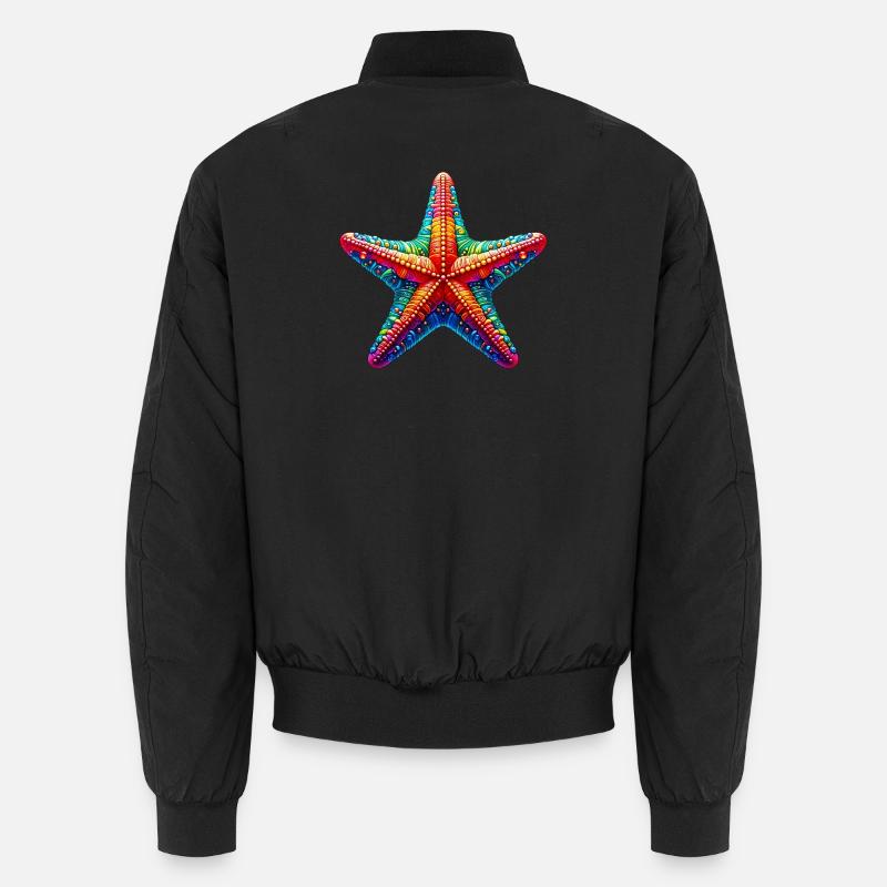 Seestern Unisex Bomberjacke
