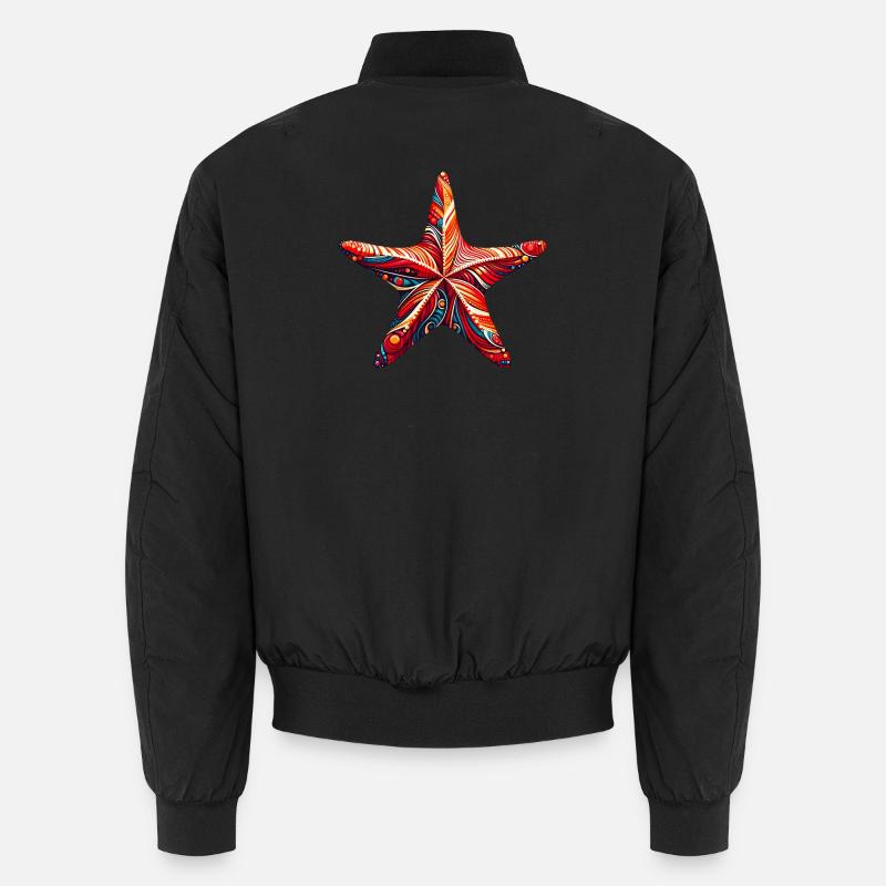 Seestern Unisex Bomberjacke