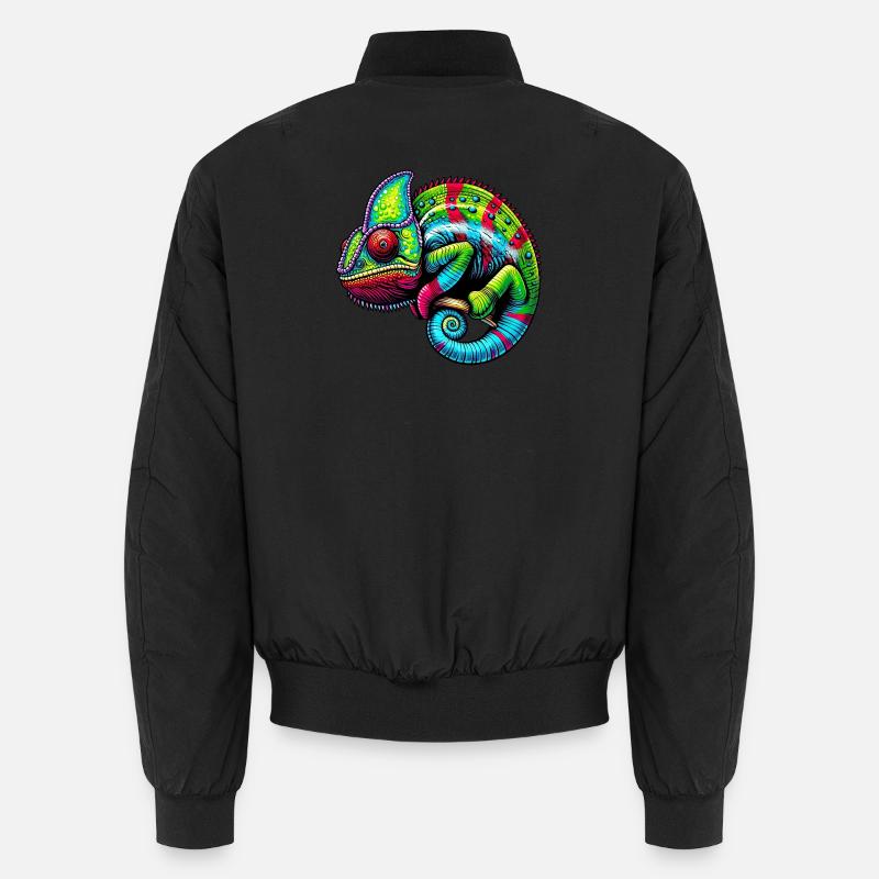 Chameleon - Unisex Bomber Jacket - black