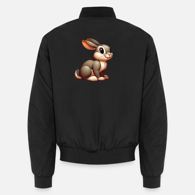 Rabbit Unisex Bomber Jacket