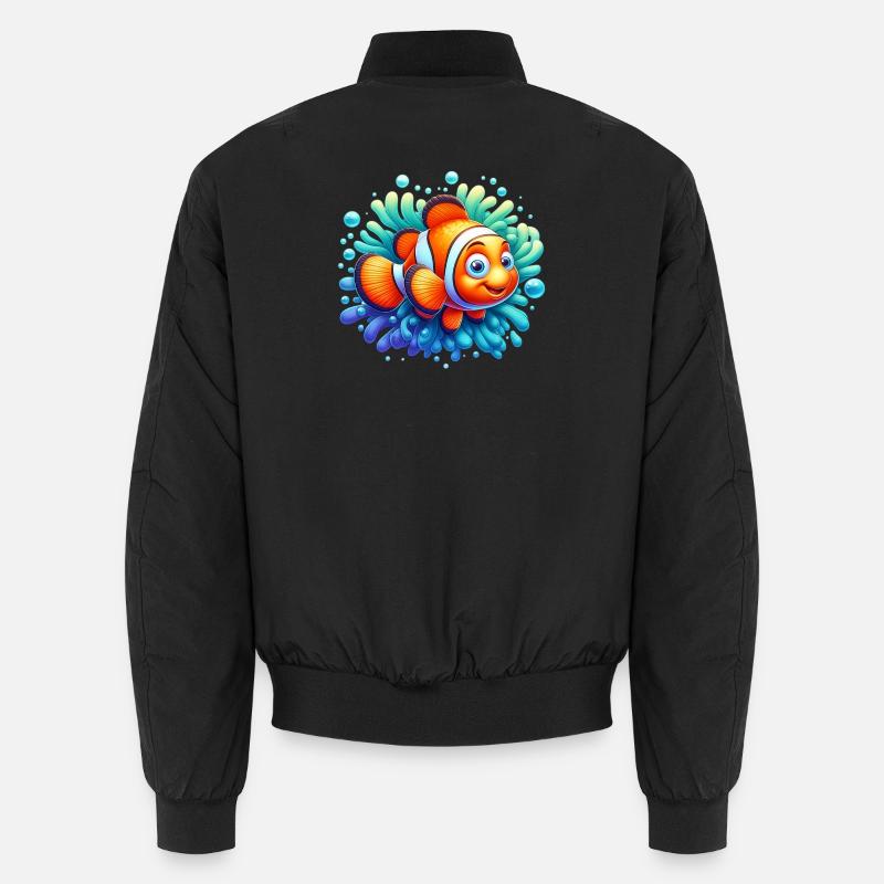 Clownfish Unisex Bomber Jacket