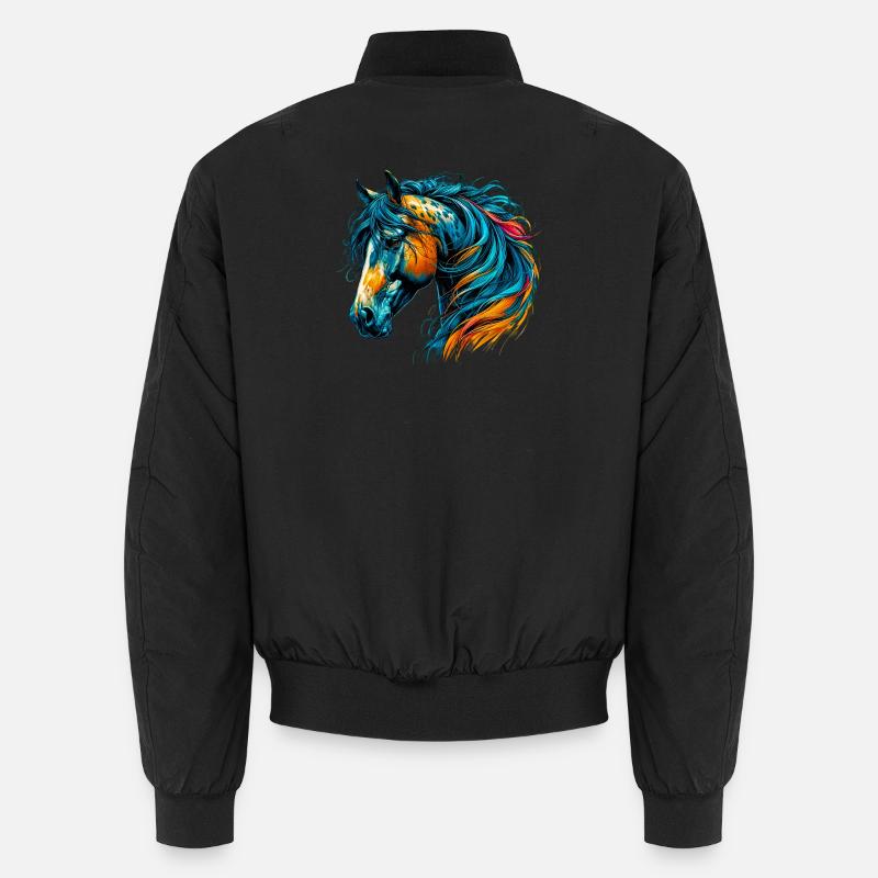 Horse Unisex Bomber Jacket