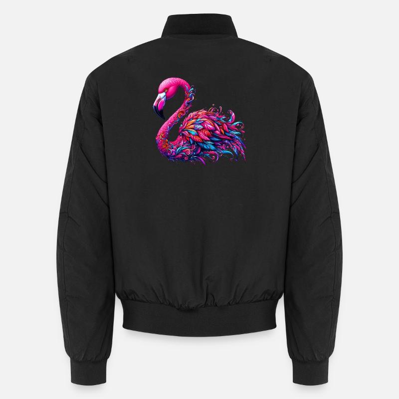 Flamingo Unisex Bomberjacke