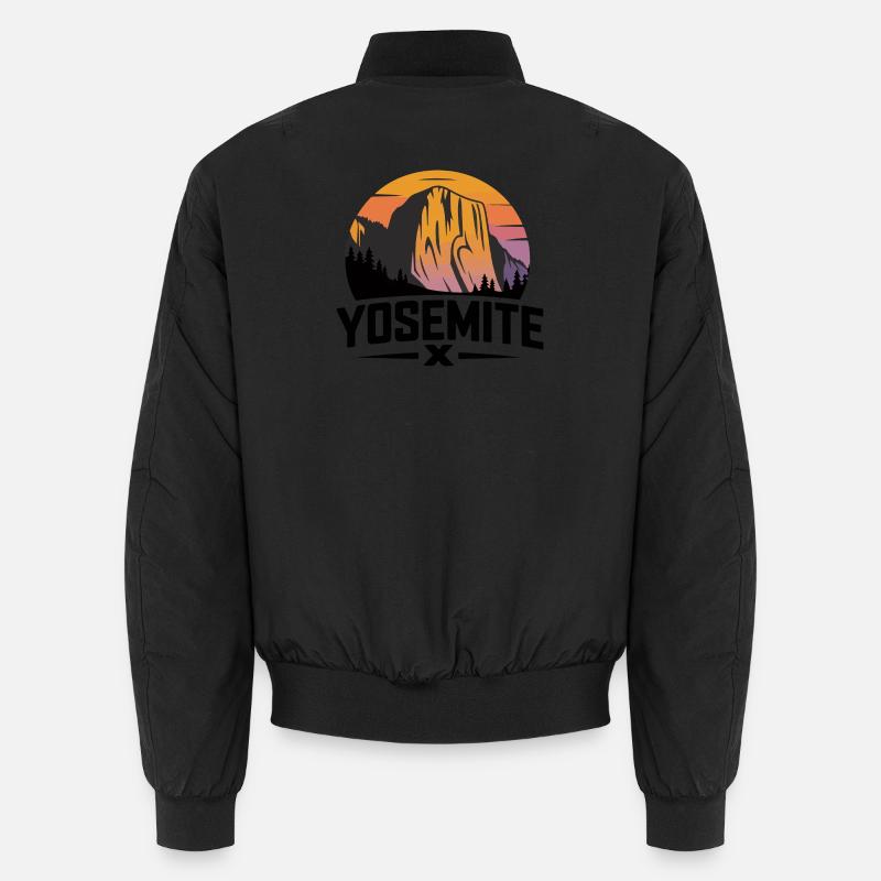 Yosemite X Logo d’extérieur moderne Bomber unisexe
