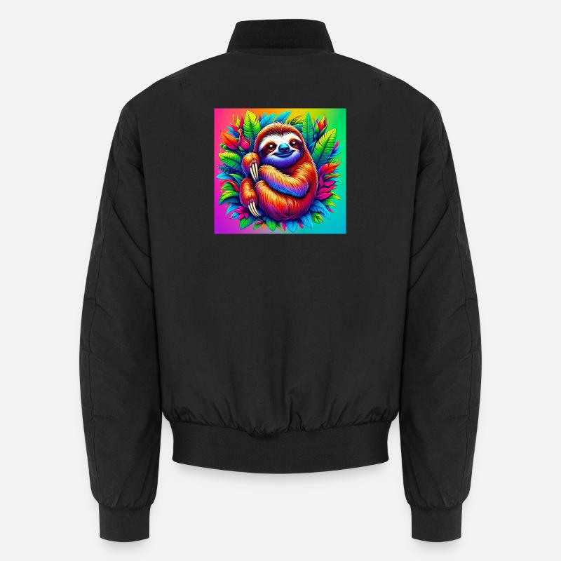sloth Unisex Bomber Jacket