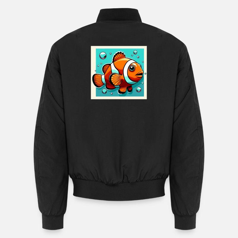 Clownfisch Unisex Bomberjacke