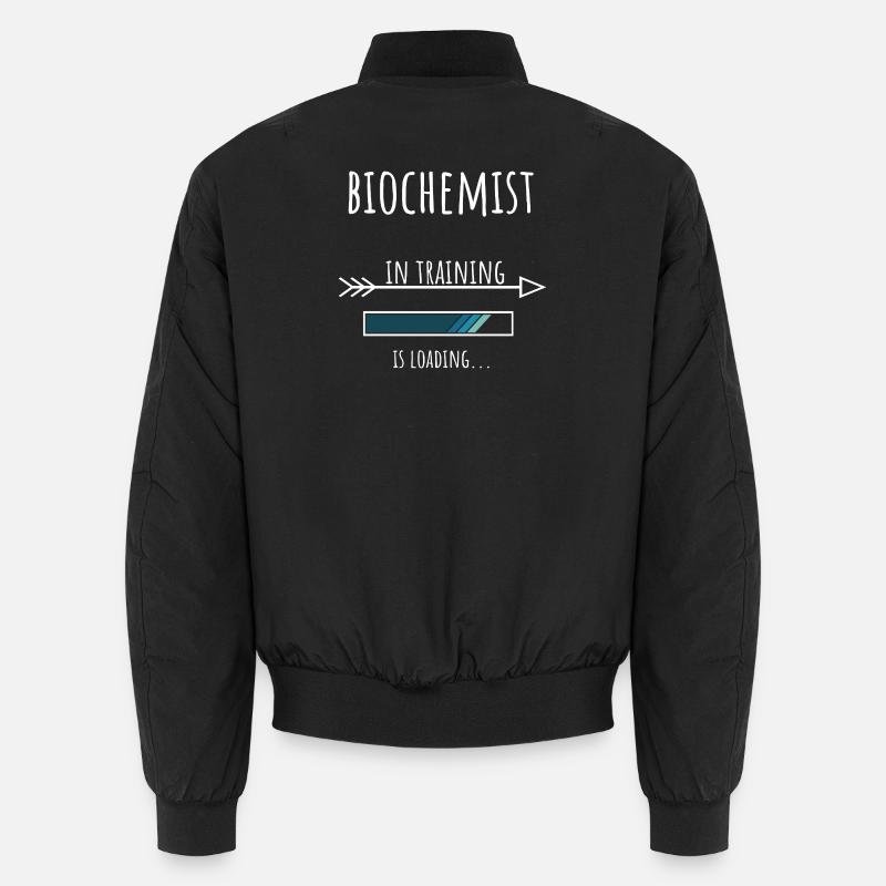 Biochemistry Gift Profession Education Biochemist - Unisex Bomber Jacket - black