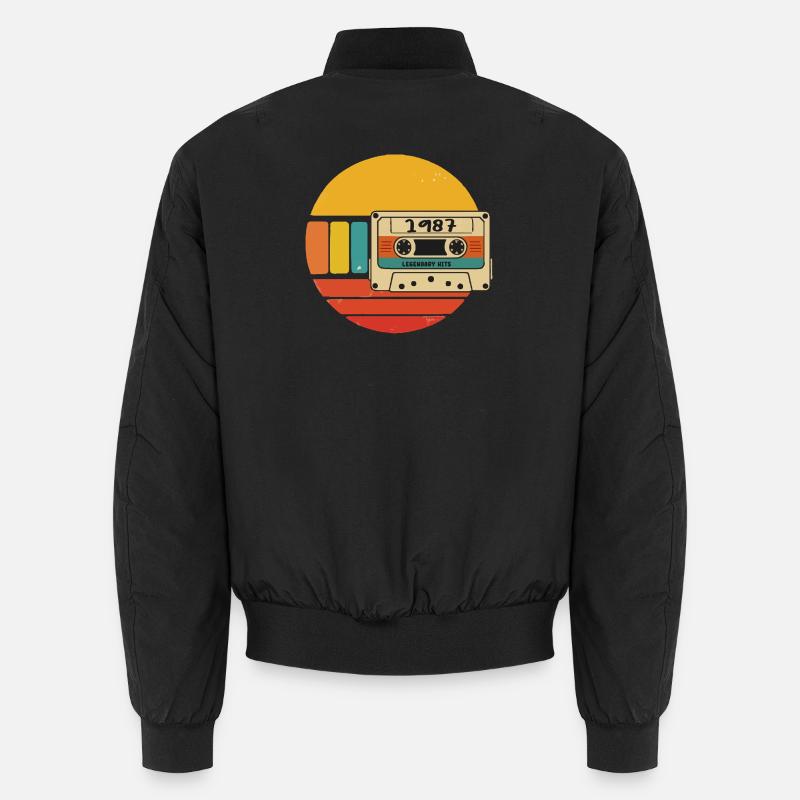 Geburtstag 1987 1987 Geburtstag 1987 Geburtstag Unisex Bomberjacke