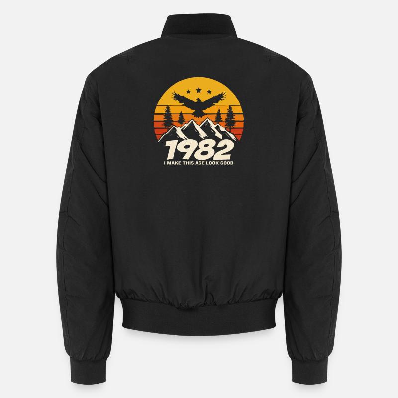 Geburtstag 1982 Geboren 1982 Geburtstag 1982 Unisex Bomberjacke