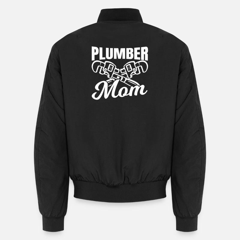 Plumber Mom Unisex Bomber Jacket