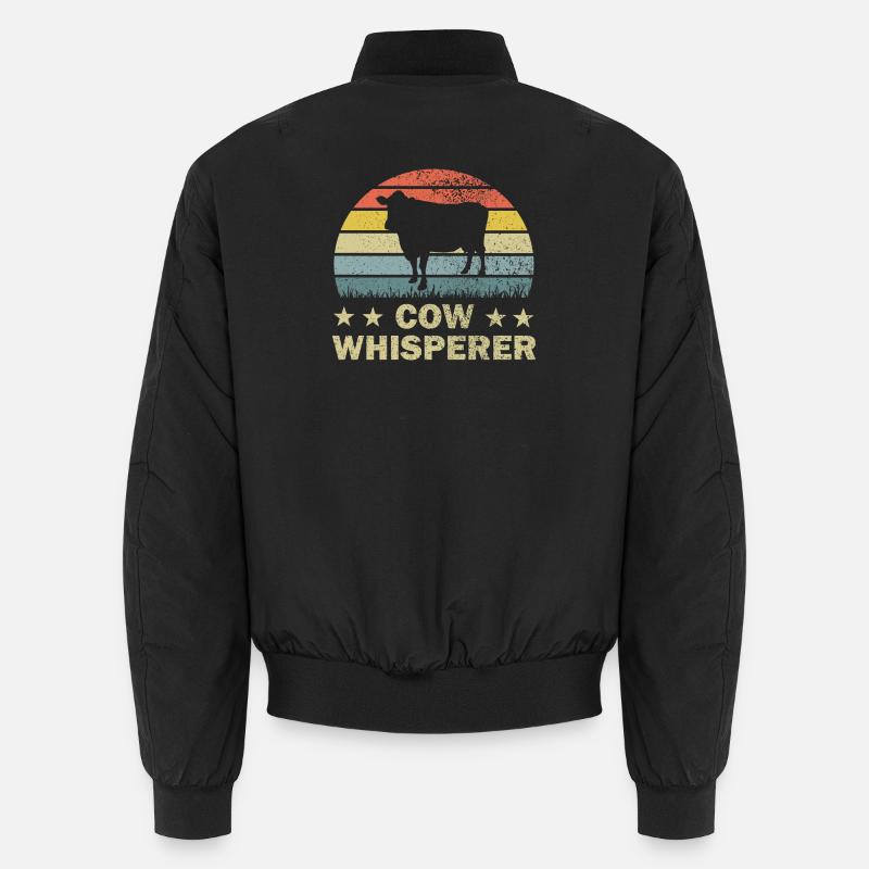 Kuh Kühe Unisex Bomberjacke