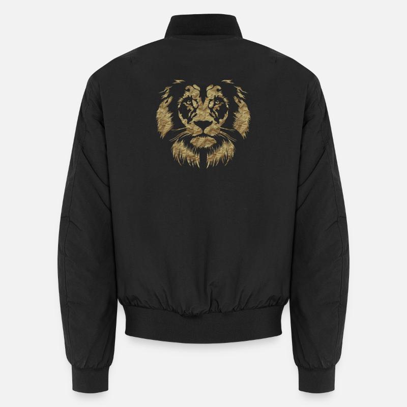 Tête de lion en papier classique Bomber unisexe