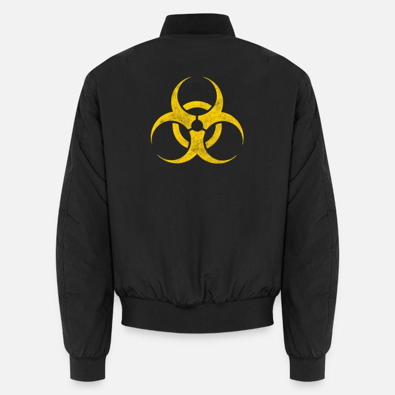 Biohazard - Biogefährdung - Unisex Bomberjacke - Schwarz
