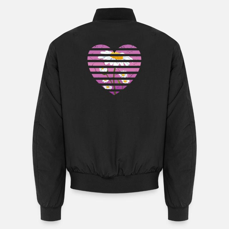 Ich Liebe Sonnenblumen Unisex Bomberjacke