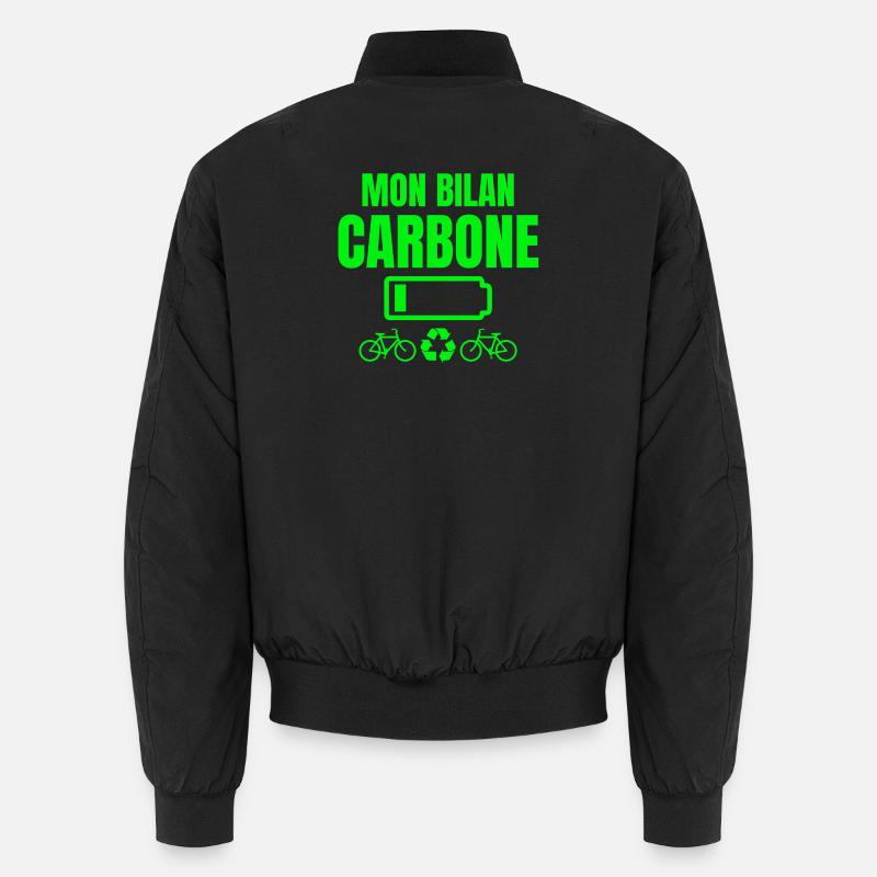 bilan carbone, écologie, écologiste Bomber unisexe