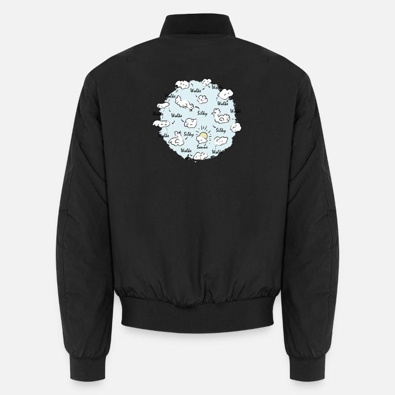 Nuage de soie Bomber unisexe