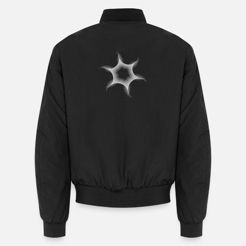 Circle Art Dotted Unisex Bomber Jacket