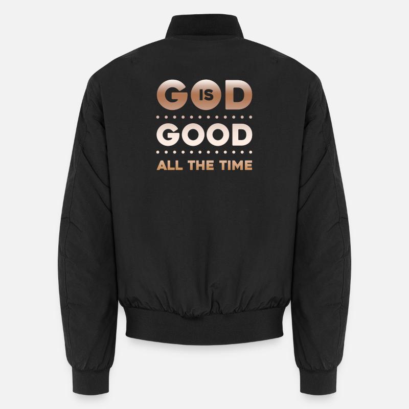 Dieu est bon tout le temps Bomber unisexe