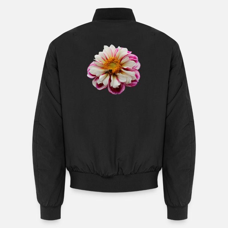 Fleur Rose Rose Fleur Fleurs Rose Rose Fleurs Bomber unisexe