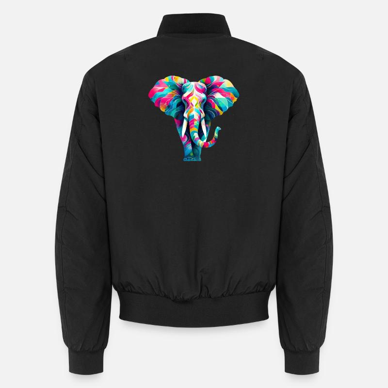 Elefant Unisex Bomberjacke