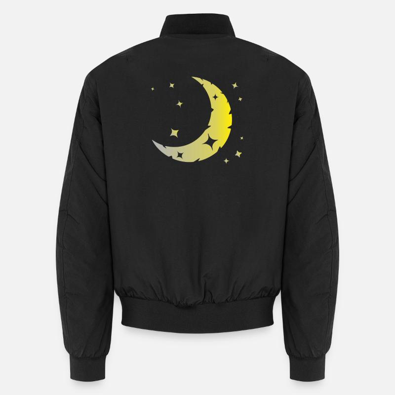 La lune et les étoiles Bomber unisexe