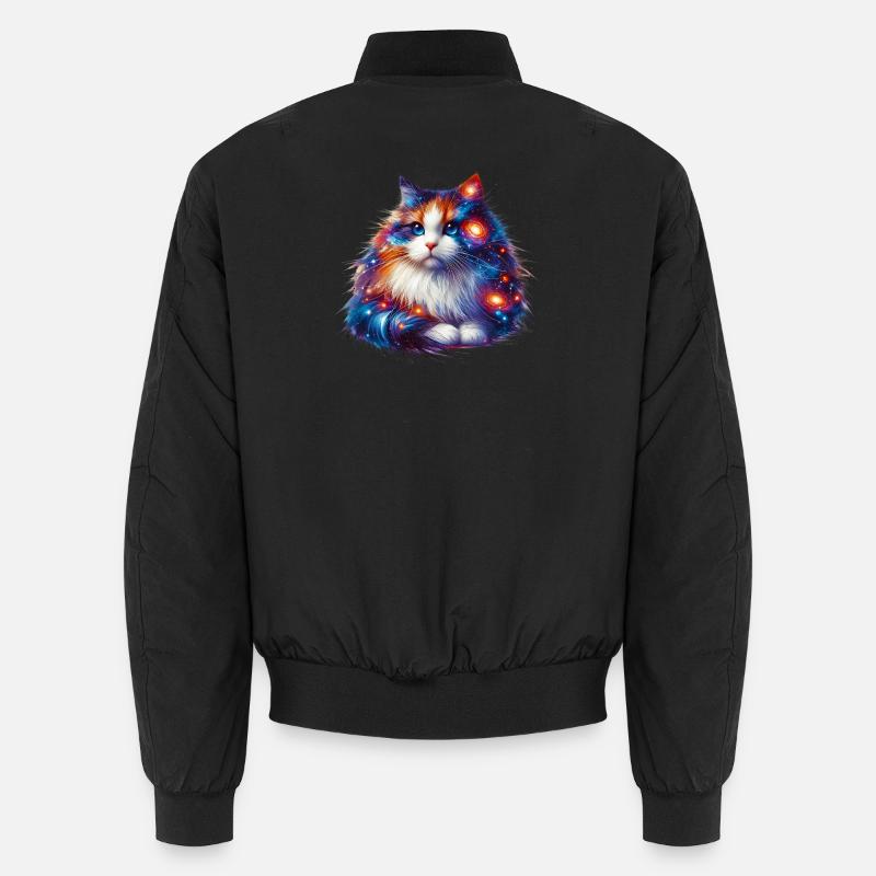 Katze Unisex Bomberjacke