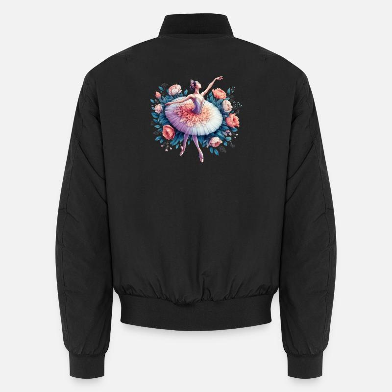 Danseuse de ballet avec tutu Bomber unisexe