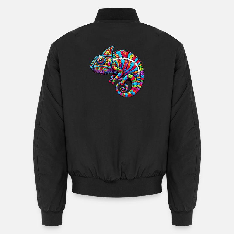 Chameleon - Unisex Bomber Jacket - black