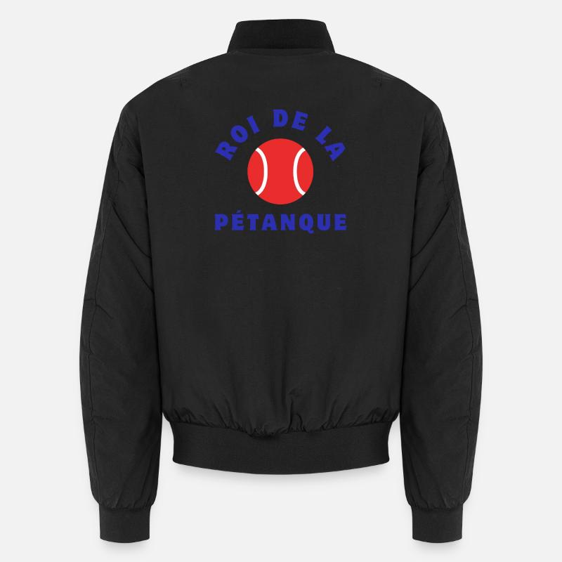 Roi De La Pétanque - Bomber unisexe - noir