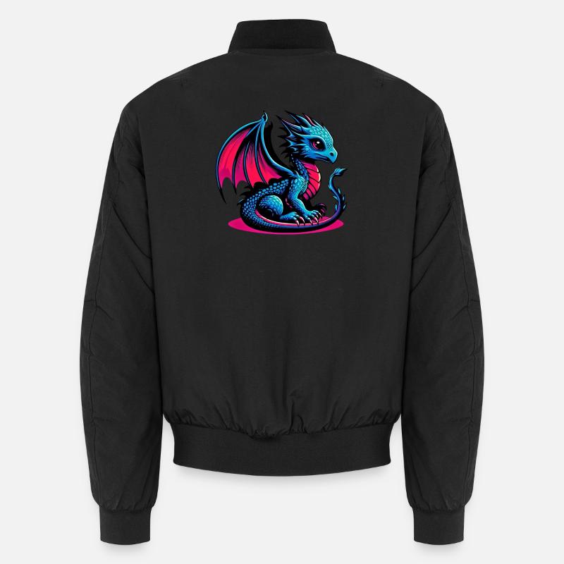 Dragon - Bomber unisexe - noir