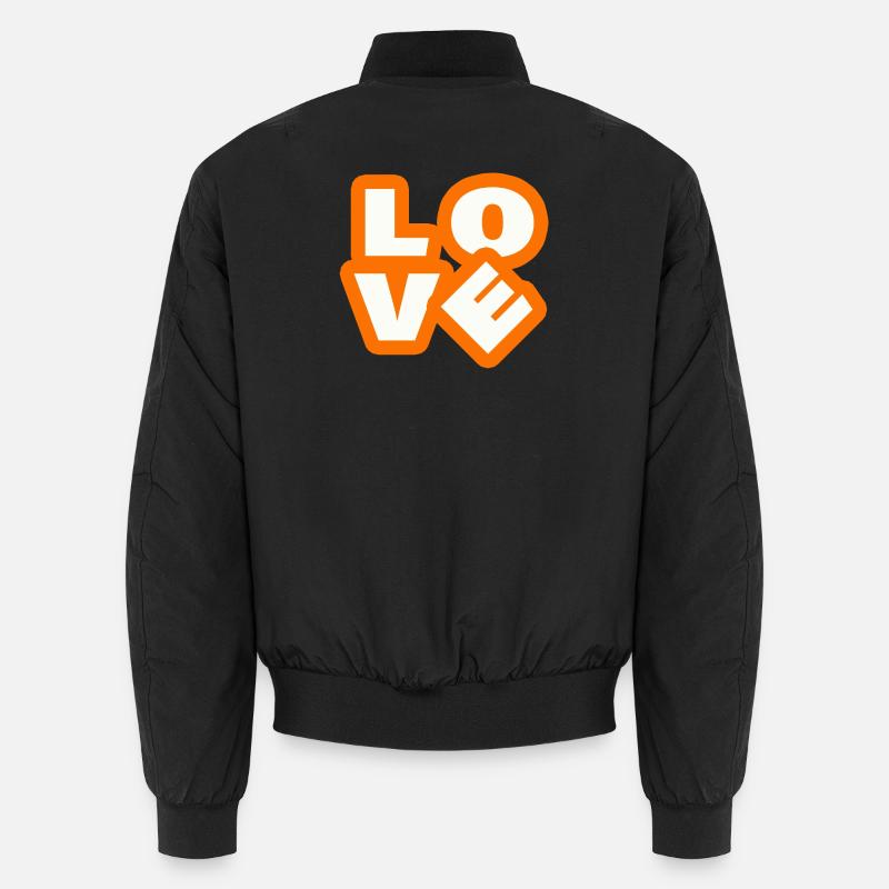 LOVE Unisex Bomberjacke