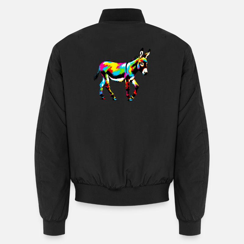Donkey Mule Unisex Bomber Jacket