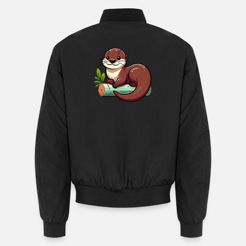Otter Unisex Bomber Jacket